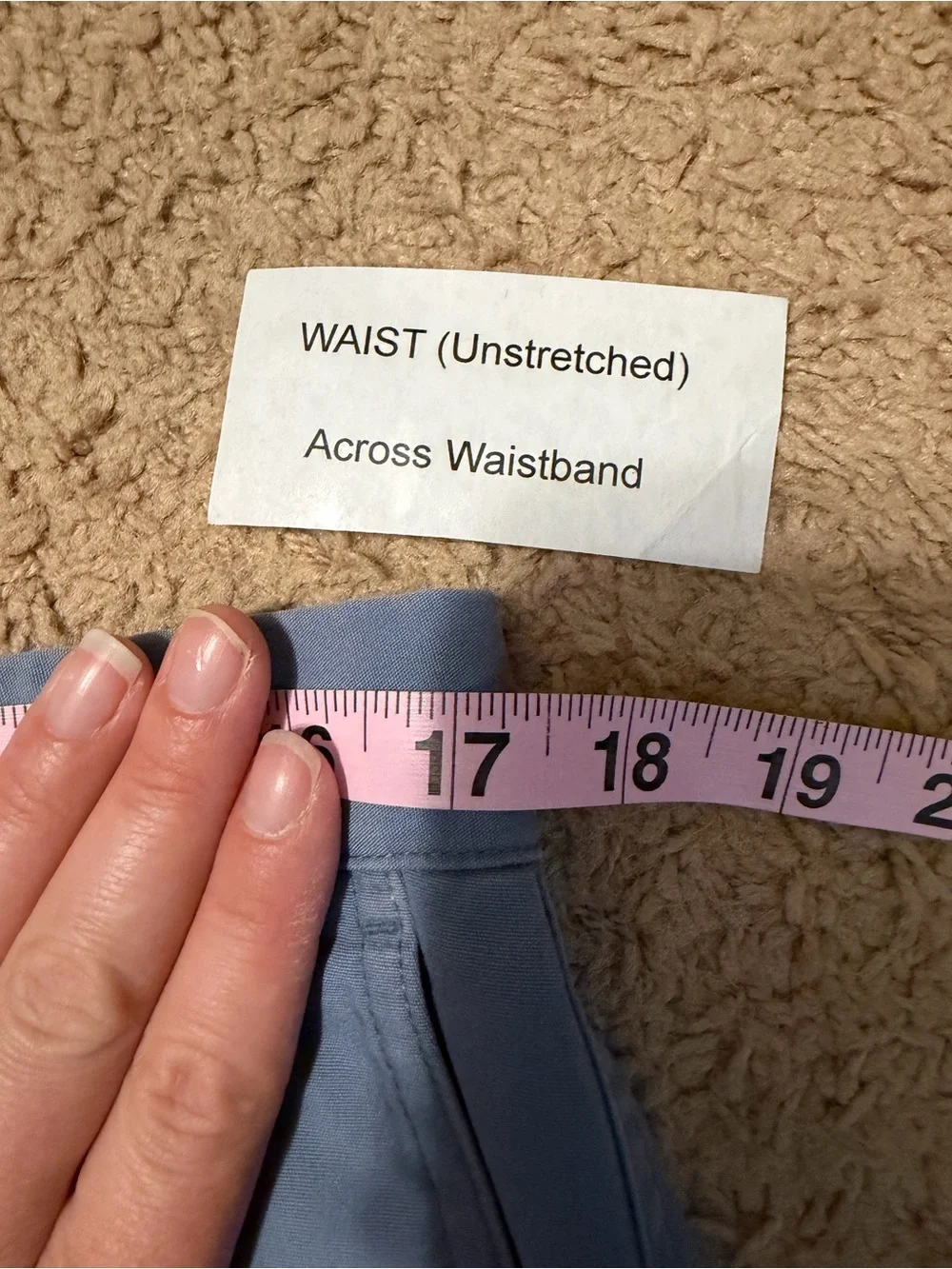 L.L. Bean | Men's Slacks Dress Pants Light Blue Natural Fit Size 34x29